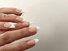 アイネイルズ 渋谷店(I nails)/【Kana.y】フレンチキラキラ