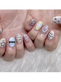 落書きネイル