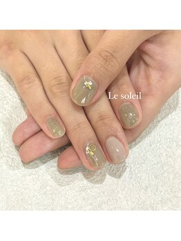 ル ソレイユ(Le soleil)/成人式ネイル