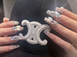 キラキラワンホンネイル♪