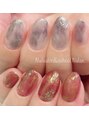 ネイラックス(Nailax) 上品ニュアンスの大人デザイン。左右でカラーを変えて◎