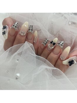 ワイズビューティー 天王寺店(y's beauty)/＊ツイードネイル＊