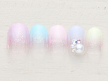 ネイルサロン ノーネイル 横浜/パステルグラデ ￥4990