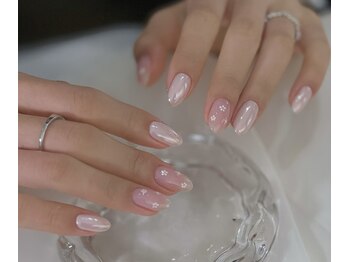 ファンシー 三軒茶屋店(Fancy)/春ネイル/桜/ワンホン