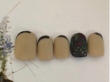 ゆびノさき/ベージュネイル