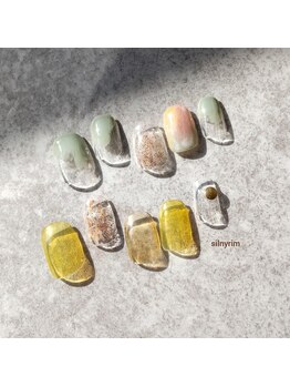 シルニー リム(Silny rim)/アシンメトリーSET　￥7100～