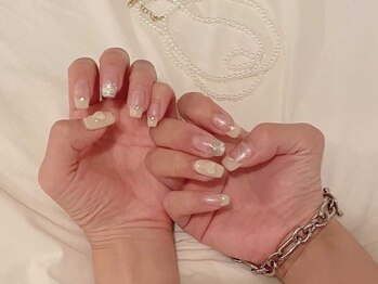 シェリーラメール 池袋店(cherie la mer)/ベージュフレンチネイル