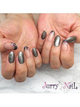 ジュリーネイル 所沢店/ワンカラーフレンチ