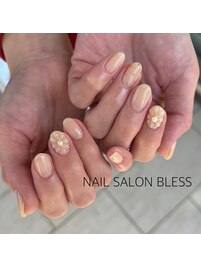 ぷっくりフラワー/ドット