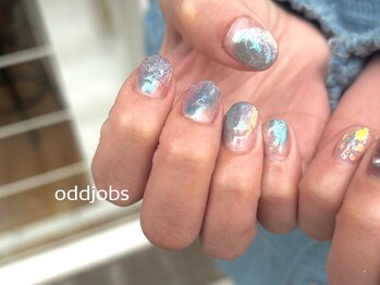 オッドジョブス ネイルアンドアイラッシュ 府中店(odd jobs Nail & Eyelash)/【パラジェル】ニュアンス