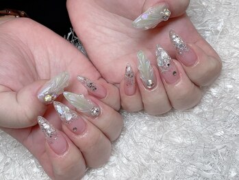 レアネイル 新宿(le'a nail)/持ち込み夏デザイン