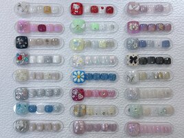 フットネイル　定額　¥8800
