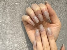 ソワン 恵比寿(Soin)/グレージュワンカラーネイル