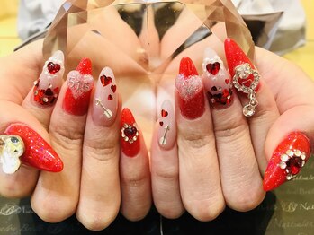 エスフィーネイルサロン ブリーユ(Esfy nailsalon Brille)/ハートネイル