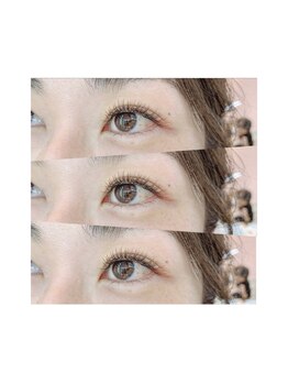 リシェルアイラッシュ 小田原(Richelle eyelash)/＊　フラットラッシュ　カラー