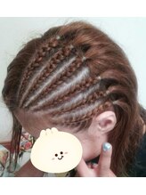 アイデザイナーズ 坂東店/コーンロウ