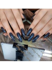 星屑風ネイルアート