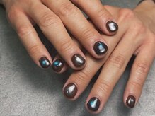 オムネイル 渋谷(HOMME NAIL)/マグネットネイル ¥6.600