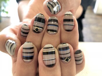 ネイルサロン ボンテ(Bonte)/ボーダーネイル