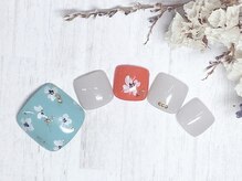 アルセア 上野御徒町店(Alcea)/手描きフラワー　カラフル　春