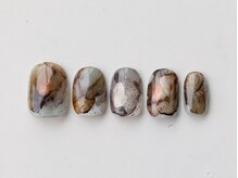 ルフトエーデ(LUFT Ode)/【Art 10】ラメ×インクネイル