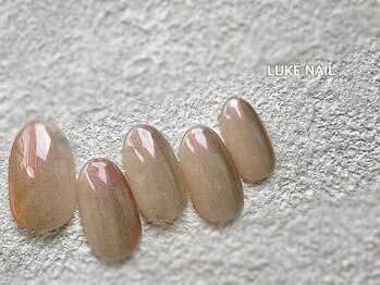 ルークネイル 恵比寿店(LUKE NAIL)/マグネットグラデ　春夏秋冬