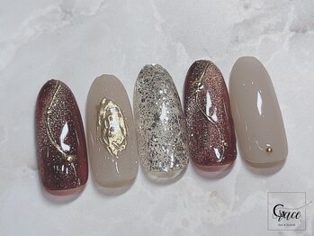 ネイルサロン グレイス(Grace)/秋冬定額デザイン