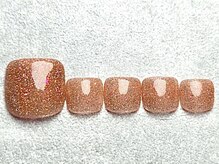 ネイル トリートエスティーエス 越谷店(STS)/フットフラッシュワンカラー