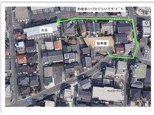 シファ(Sifa)/駐車場からサロンまでの道順