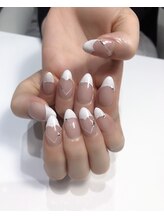 クリスタルネイルサロン(Crystal Nail)/ハートフレンチ