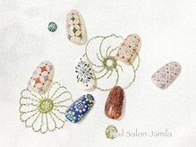 ジャミーラ(Jamila)/手描きネイル