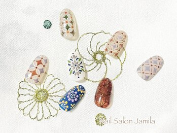 ジャミーラ(Jamila)/手描きネイル