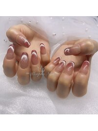 #マグネットネイル