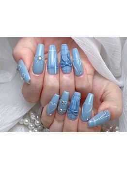 手描きアートが得意なサロン