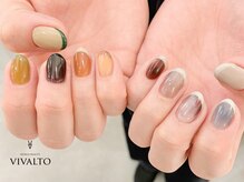 ワールド ビューティ ヴィヴァルト 宝塚店(WORLD BEAUTY VIVALTO)/フレンチネイル /ニュアンス