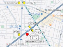 アウン 高崎店(aUN)/aUN（アウン）の地図
