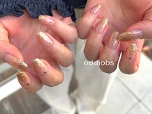 オッドジョブス ネイルアンドアイラッシュ 府中店(odd jobs Nail & Eyelash)/【パラジェル】ラメグラデ