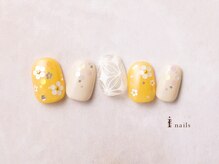 アイネイルズ 横浜EAST店(I-nails)/フラワーホロネイル