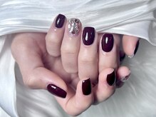 ディーエヌネイルサロン(d’n nailsalon)/自爪/アート2本