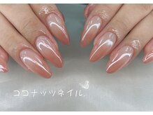 ココナッツネイル/ミラーネイル