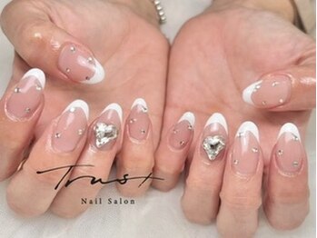 トラストネイル 佐野店(TRUST Nail)/王道フレンチ
