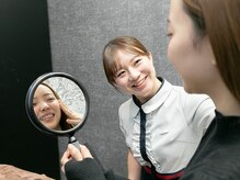 目元周りがすっきりした後は、じっくり「アフターカウンセリング」