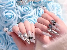 プティネイル 池袋(Puty Nail)/ドットストーンネイル　スカルプ