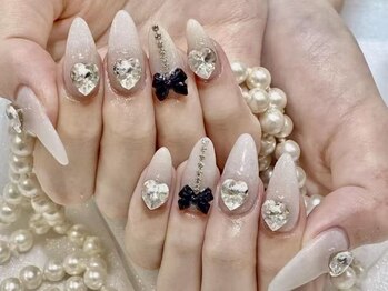 ハニーネイル 新宿店(Honey NAIL)/ストーンつけ放題