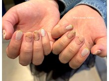 プルースラウンジ トウキョウ(Plus Lounge TOKYO)/春★刺繍お花ネイル♪[原宿]