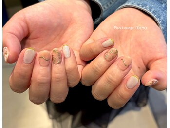 春★刺繍お花ネイル♪[原宿]