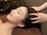 【疲労/眼精疲労/首肩こり/むくみに】快眠ヘッドスパ+首肩リンパ　40分¥5500
