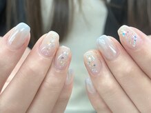 ローランリム(LORAN Lim)/キラキラ涼しげホロネイル