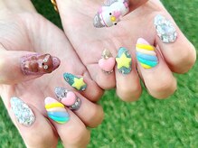 周辺サロンでは数少ない3Dや痛ネイルは当店にお任せ下さい♪