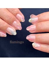 フラミンゴ(flamingo)/キャンペーンネイル